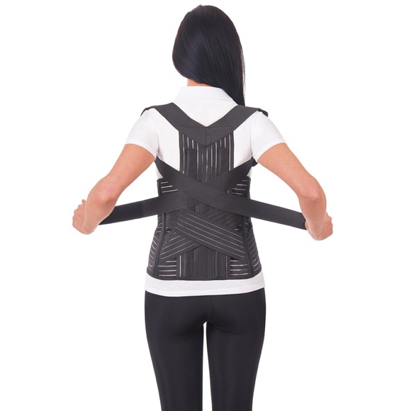 Breathable Posture Corrector Brace - Transformer Shoulder and Lower Back Support - Picture 5 of 10